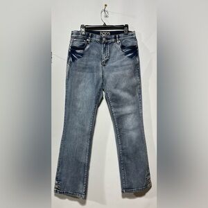 ROD'S True Western Bootcut Denim Jeans Women’s Size 13/14 Inseam 34”